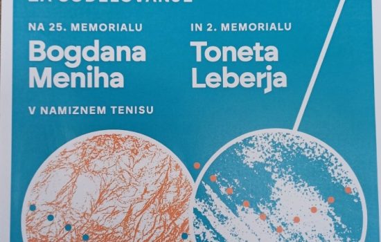 25. memorial Bogdana Meniha in 2. memorial Toneta Leberja